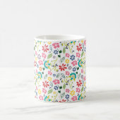 Mug Fleurs de printemps tropicales colorées (Centre)