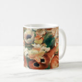 Mug Fleurs de Renoir Impressionist Art Peinture (Devant droit)