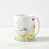 Mug Fleurs de ressort (Devant droit)