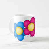 Mug Fleurs de ressort (Devant gauche)