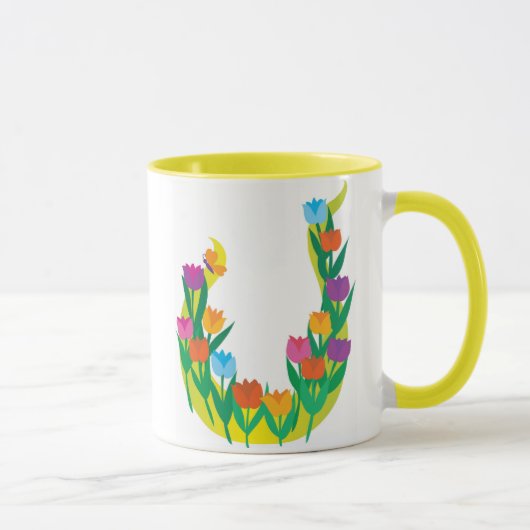 Mug Fleurs de ressort (Droite)