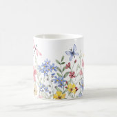 Mug Fleurs de ressort d'aquarelle (Centre)