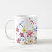 Mug Fleurs de ressort d'aquarelle (Gauche)