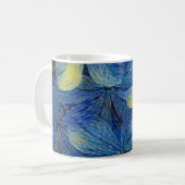 Mug Fleurs de rêve dans le style art Vincent Van Gogh. (Devant gauche)