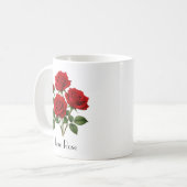 Mug Fleurs de rose de juin (Devant gauche)