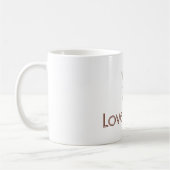Mug Fleurs de rose rouge (Gauche)