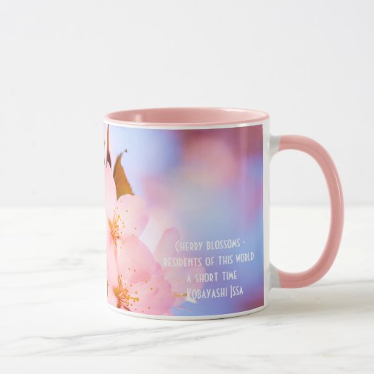 Mug Fleurs de Sakura délicates (Droite)