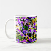 Mug fleurs de sansy multicolores (Gauche)