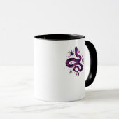 Mug Fleurs de serpent Whimsigoth Classic (Devant droit)