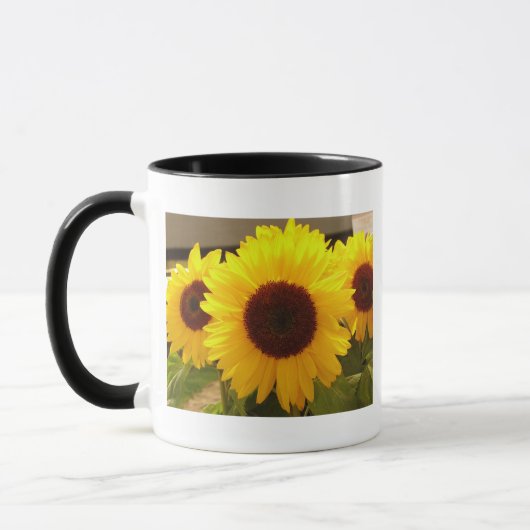 Mug Fleurs de soleil (Gauche)
