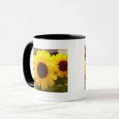 Mug Fleurs de soleil (Devant gauche)