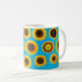 Mug Fleurs de soleil (Devant droit)