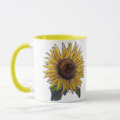 Mug Fleurs de soleil (Gauche)
