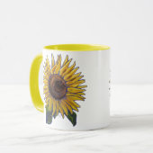 Mug Fleurs de soleil (Devant gauche)