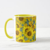 Mug Fleurs de soleil (Gauche)