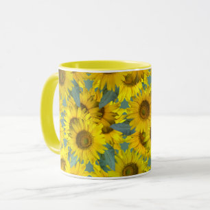 Mug Fleurs de soleil