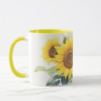 Mug Fleurs de soleil