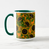 Mug Fleurs de soleil (Gauche)