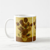 Mug Fleurs de soleil : 1888 par Van Gogh (Gauche)