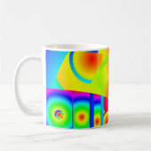 Mug Fleurs de soleil Abstraites (Gauche)