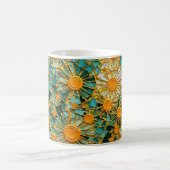 Mug Fleurs de soleil Abstraites 102 (Centre)