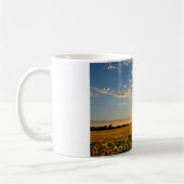 Mug Fleurs de soleil au coucher du soleil (Gauche)