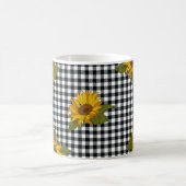 Mug Fleurs de soleil brillantes sur la che de buffle n (Centre)