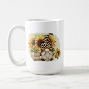 Mug Fleurs de soleil léopard Gnome