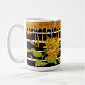 Mug Fleurs de soleil uniques et fantasques (Gauche)