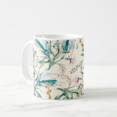 Mug Fleurs de terrain Motif sans couture (Devant gauche)
