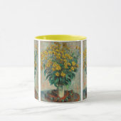 Mug Fleurs de topinambour par Claude Monet (Centre)