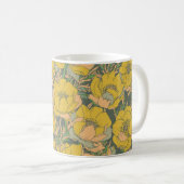Mug Fleurs de Trollius Graphiques (Devant droit)