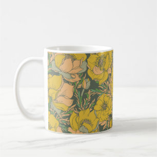 Mug Fleurs de Trollius Graphiques