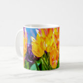 Mug Fleurs de Tulipe - Prospérer (Devant gauche)