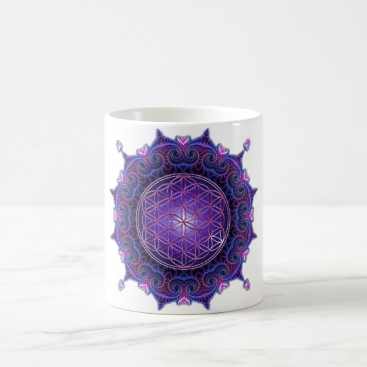 Mug FLEURS DE VIE / Blume des Lebens - Mandala I (Centre)