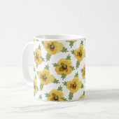 Mug Fleurs décoratives (Devant gauche)