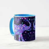 Mug Fleurs d'éléphants - Ajouter votre image / texte / (Devant gauche)