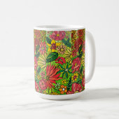 Mug Fleurs des années 70 (Devant droit)
