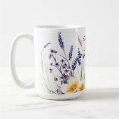 Mug Fleurs des prés et lavande (Gauche)