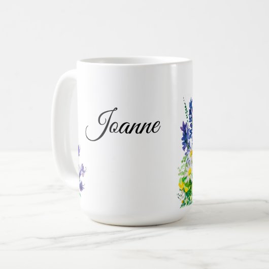 Mug Fleurs d'été (Devant gauche)