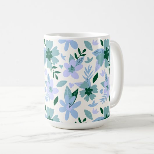 Mug Fleurs d'été (Devant droit)