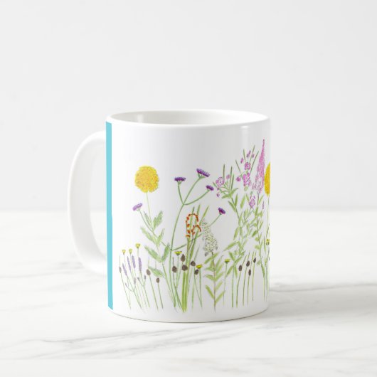 Mug Fleurs d'été (Devant gauche)