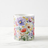Mug Fleurs d'été personnalisées et jolies (Centre)