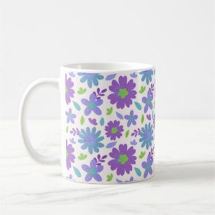 Mug Fleurs d'été rétro