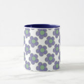 Mug Fleurs d'été violettes (Centre)