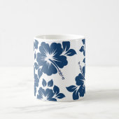 Mug Fleurs d'Hibiscus bleu hawaïen (Centre)