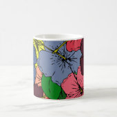 Mug Fleurs d'Hibiscus multicolores #1 (Centre)