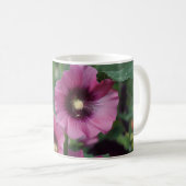 Mug Fleurs d'hibiscus pourpres (Devant droit)