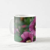 Mug Fleurs d'hibiscus pourpres (Devant gauche)