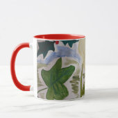 Mug Fleurs d'hiver & houx (Gauche)